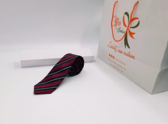Cravate (tu / bordeaux)