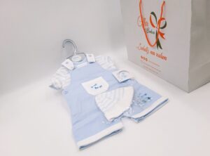 Ensemble avec bonnet pour bébé garçon - voiture