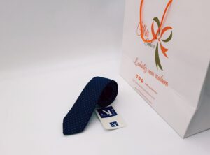 Cravate nocturne (tu / marine)