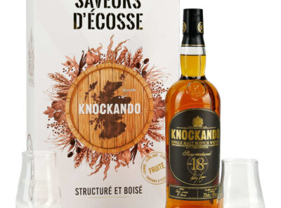 Knockando 18 Ans Slow Matured + 2 Verres - Coffret Saveur D'ecosse