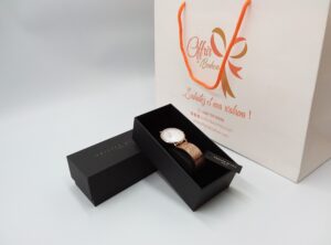 Philipp Blanc - Montre Lausanne - acier inoxydable - doré rose