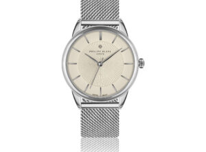 Philipp Blanc - Montre Montreux - acier inoxydable - argenté